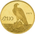 1975 Maltese Falcon £10 Gold Proof Coin