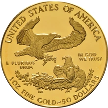 1986 PROOF 1oz American Eagle Gold Coin