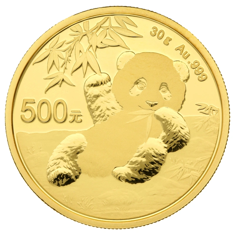 2020 30g Chinese Panda Gold Coin