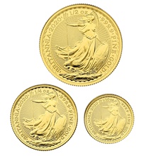 2020 Britannia Bullion 3-Coin Set