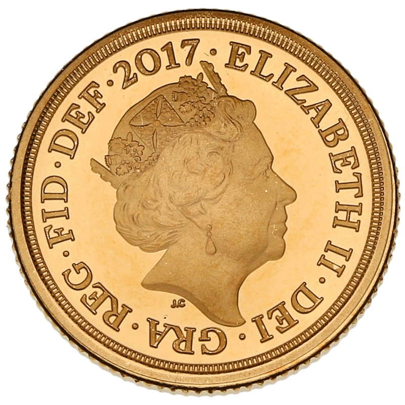 2017 Proof Quarter Sovereign
