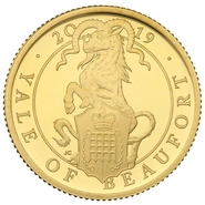 2019 1/4oz Proof Yale Of Beaufort Gold Coin Queen's Beasts