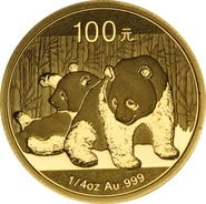 2010 1/4 oz Gold Chinese Panda Coin