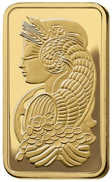 PAMP 5 Gram Gold bar Minted