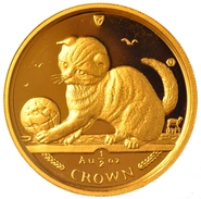 Half Ounce Isle of Man Manx Gold Coin
