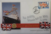 2001 Tenth Ounce Gold Britannia Commemorative Cover