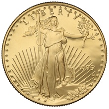 1995 Proof Half Ounce Eagle Gold Coin