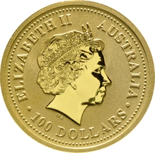 2003 1oz Gold Australian Year of the Goat