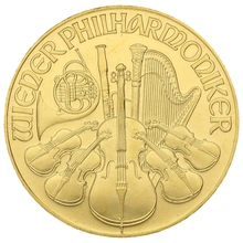 1993 Austrian Gold Philharmonic Coin 1oz