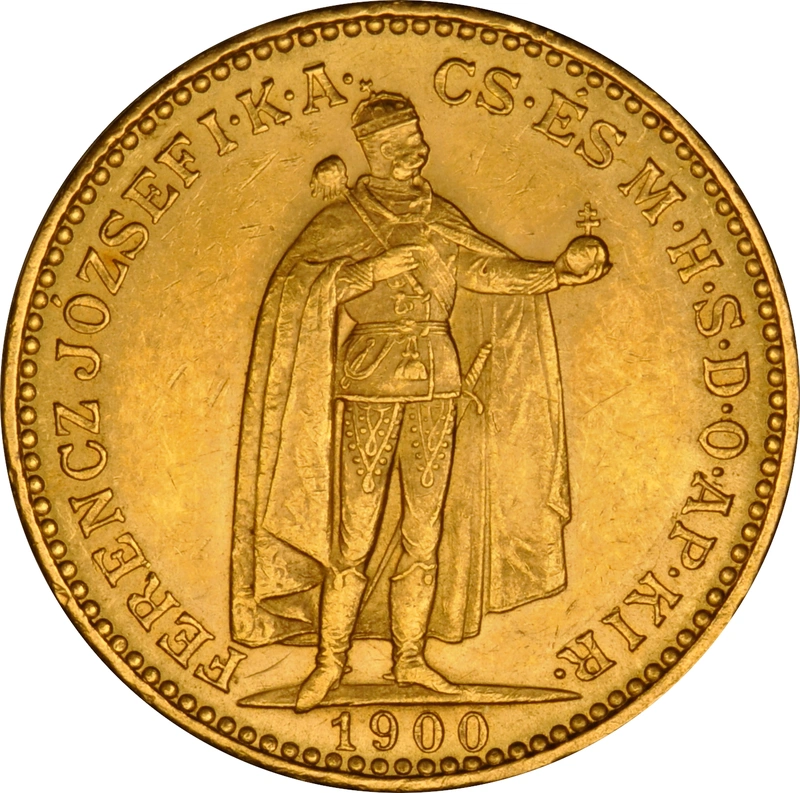 Hungarian 20 Korona Gold Coin Franz Joseph I