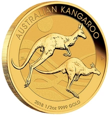 2018 Half Ounce Gold Australian Nugget