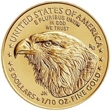 2024 Tenth Ounce American Eagle Gold Coin
