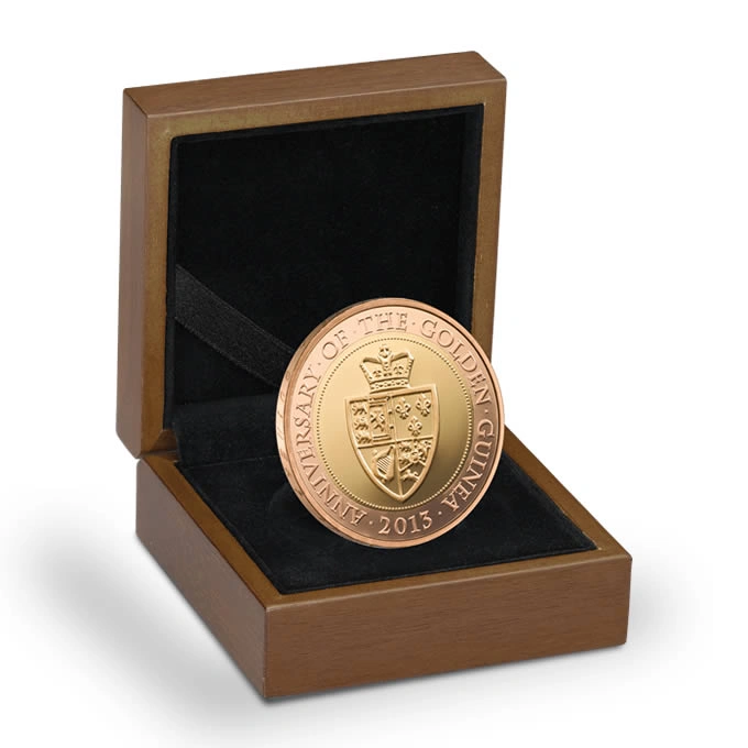 2013 Two Pound Proof Gold Coin: The 350th Anniversary of the Guinea
