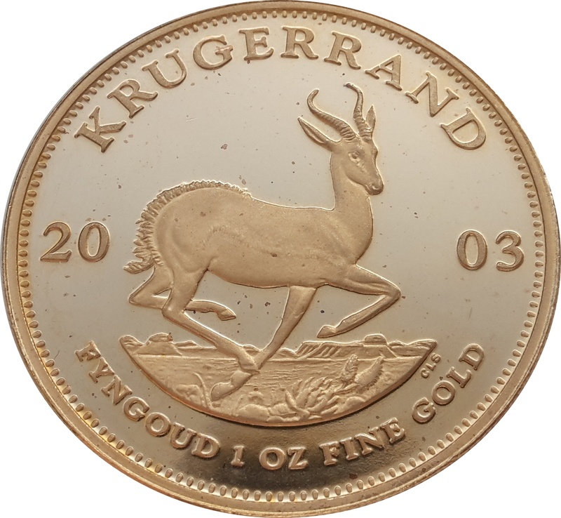 2003 PROOF 1oz Gold Krugerrand