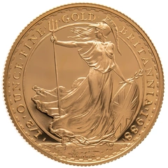 1988 Proof 1/2oz Gold Britannia Coin