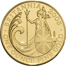 2008 Gold Britannia One Ounce Coin