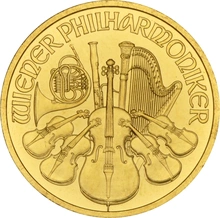 2010 Quarter Ounce Gold Austrian Philharmonic