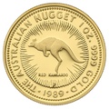 1989 1oz Proof Gold Australian Nugget