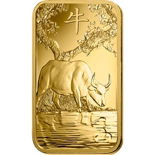 PAMP 1oz 2021 Year of the Ox Gold Bar