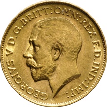 1913 Gold Half Sovereign - King George V - London - 284,80 €
