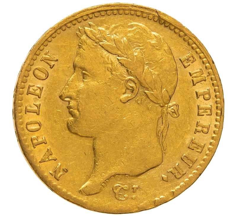 1811 20 French Francs Gold Coin Napoleon I W