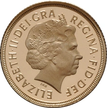 2010 Proof Gold Sovereign Boxed