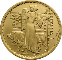 2001 Proof Britannia Gold 4-Coin Boxed Set