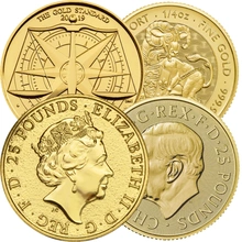 1/4oz £25 Royal Mint Gold Coin (Our Choice)
