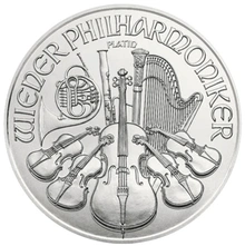 2022 Austrian Philharmonic Platinum Coin 1oz
