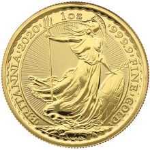 2020 1oz Gold Britannia Coin Gift Boxed