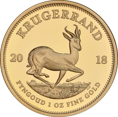 2018 Proof Krugerrand Gold Coin 1oz