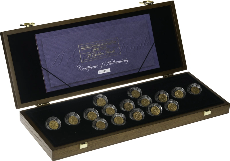  1900 - 1915 Half Sovereign Collection