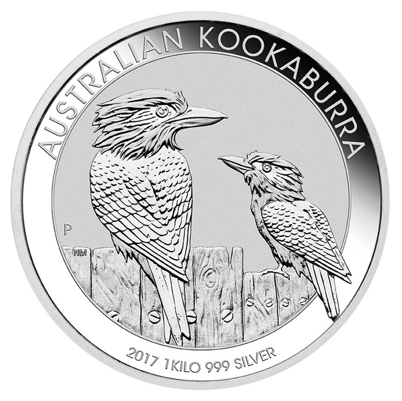 1 Kilo 2017 Silver Kookaburra Coin