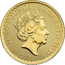 2019 Britannia Half Ounce Gold Coin
