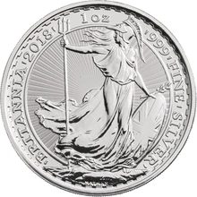 TAX-FREE for Storage - 1oz Silver Britannia Coin