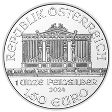 2024 Austrian Philharmonic Silver Coin 1oz
