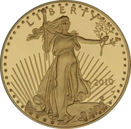 2010 Proof American Eagle Gold Coin 1oz