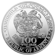 2023 Armenian Noah's Ark 1/4oz Silver Coin