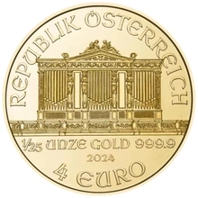 2024 Twenty-Fifth Ounce Austrian Gold Philharmonic Coin