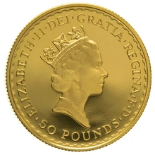 1992 Half Ounce Proof Britannia Gold Coin