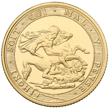 1819 Gold Proof Sovereign - George III - restrike