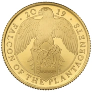2019 1/4oz Proof Falcon of the Plantagenets Gold Coin Queen's Beasts