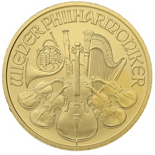 2019 Half Ounce Austrian Gold Philharmonic Coin