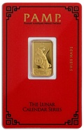 PAMP Year of the Mouse / Rat 5g Gold Bar