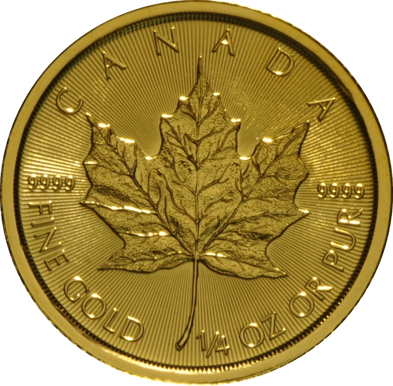 2018 Quarter Ounce Gold Maple