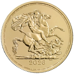 2026 £2 Coin Gold Double Sovereign Coin