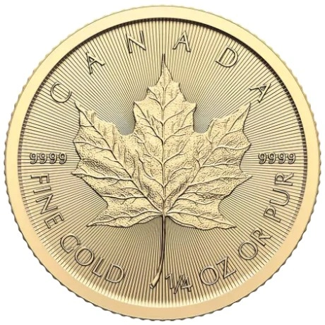 2024 1/4oz Canadian Maple Leaf Gold Coin