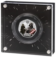 2023 Star Wars - Darth Vader & Emperor Palpatine Fifty Pence Proof Silver Coin Boxed