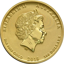 2018 2oz Perth Mint Year of the Dog Gold Coin