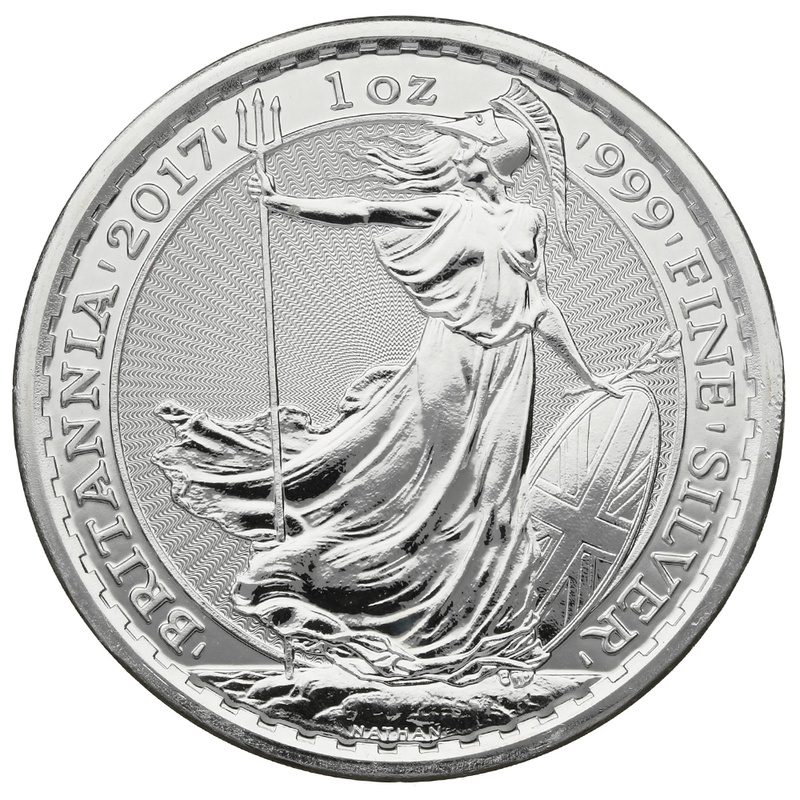 2017 1oz Privy Rooster Edge British Britannia Silver Coin